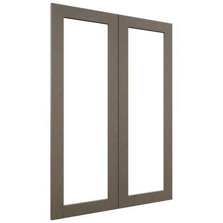 Fabuwood Galaxy Mocha DS DFG3042 Wall Prepped Door, Front View