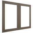 Fabuwood Galaxy Mocha DS DFG3630 Wall Prepped Door, Front View