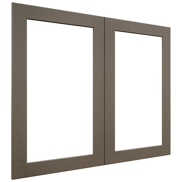 Fabuwood Galaxy Mocha DS DFG3630 Wall Prepped Door, Front View