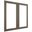 Fabuwood Galaxy Mocha DS DFG3636 Wall Prepped Door, Front View
