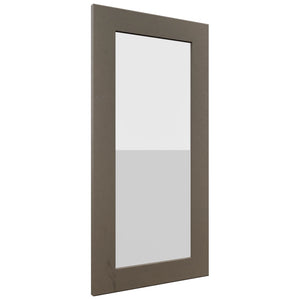 Fabuwood Galaxy Mocha DS GDW1530 Wall Glass Door, Front View