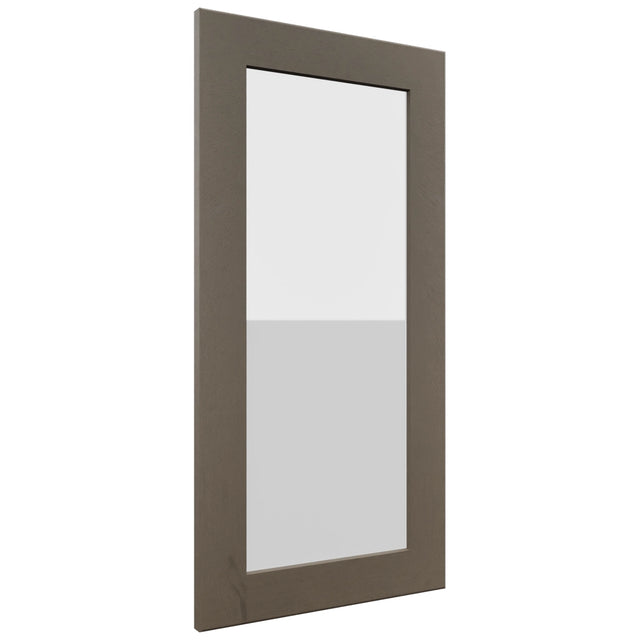 Fabuwood Galaxy Mocha DS GDW1530 Wall Glass Door, Front View