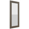 Fabuwood Galaxy Mocha DS GDW1536 Wall Glass Door, Front View