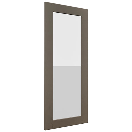 Fabuwood Galaxy Mocha DS GDW1536 Wall Glass Door, Front View