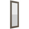 Fabuwood Galaxy Mocha DS GDW1539 Wall Glass Door, Front View