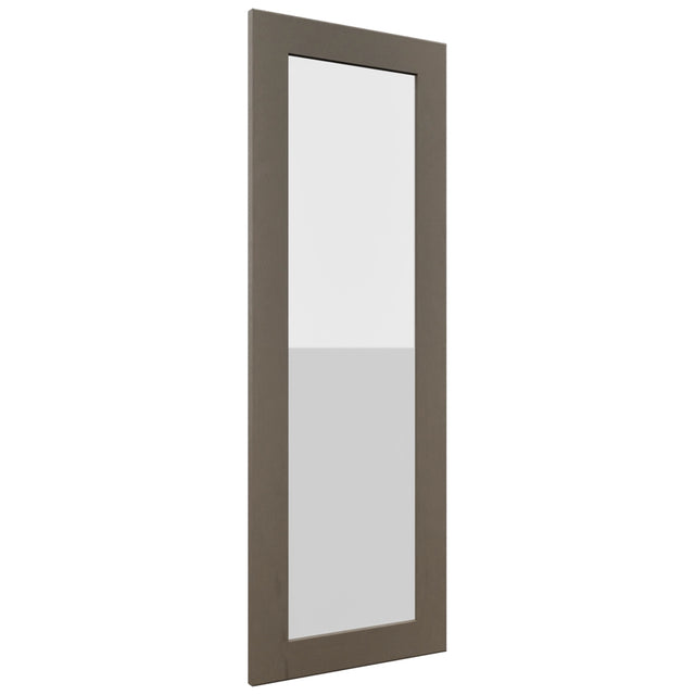 Fabuwood Galaxy Mocha DS GDW1542 Wall Glass Door, Front View