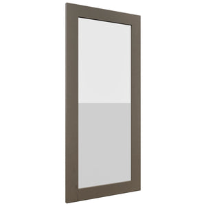 Fabuwood Galaxy Mocha DS GDW1839 Wall Glass Door, Front View