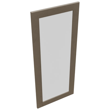Fabuwood Galaxy Mocha DS GDW1842 Wall Glass Door, Top View