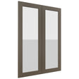 Fabuwood Galaxy Mocha DS GDW3042 Wall Glass Door, Front View
