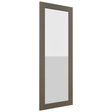 Fabuwood Galaxy Mocha DS GDWD1860 Wall Glass Door, Front View