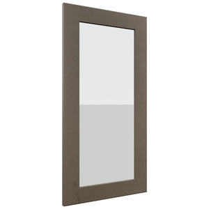 Fabuwood Galaxy Mocha DS GDWDC2430 Wall Glass Door, Front View