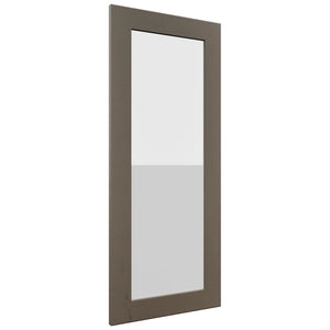 Fabuwood Galaxy Mocha DS GDWDC2436 Wall Glass Door, Front View