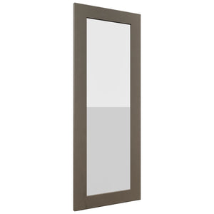 Fabuwood Galaxy Mocha DS GDWDC2439 Wall Glass Door, Front View