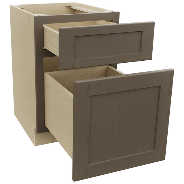 Fabuwood Galaxy Mocha FD18 Vanity Desk, Open View