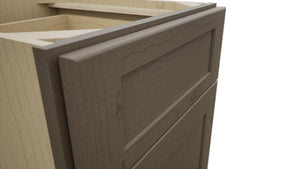 Fabuwood Galaxy Mocha FD18 Vanity Desk, Detail View