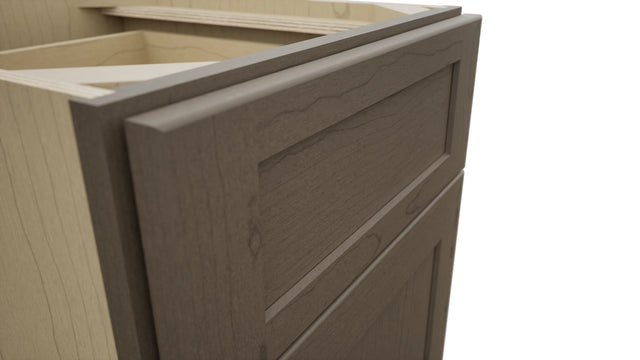 Fabuwood Galaxy Mocha FD18 Vanity Desk, Detail View