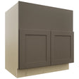 Fabuwood Galaxy Mocha FS33 Base Farm Sink Cabinet, Front View
