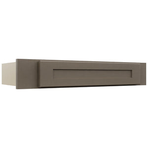 Fabuwood Galaxy Mocha KD30 Vanity Desk, Front View