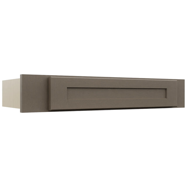 Fabuwood Galaxy Mocha KD30 Vanity Desk, Front View