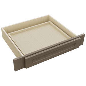Fabuwood Galaxy Mocha KD30 Vanity Desk, Top View