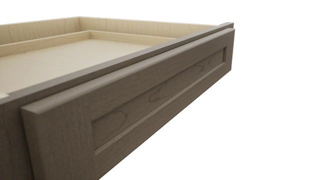 Fabuwood Galaxy Mocha KD30 Vanity Desk, Detail View