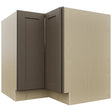 Fabuwood Galaxy Mocha LSB36 Base Corner Lazy Susan Cabinet, Front View