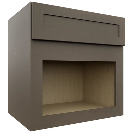 Fabuwood Galaxy Mocha MC303021 Wall Microwave Cabinet, Front View