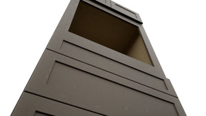 Fabuwood Galaxy Mocha OC3384S Tall Oven Cabinet Single, Detail View
