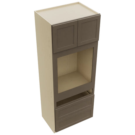 Fabuwood Galaxy Mocha OC3390C Tall Oven Cabinet Combo, Top View