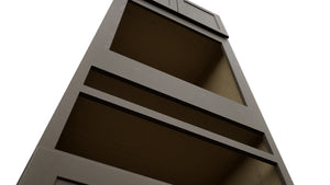Fabuwood Galaxy Mocha OC3390D Tall Oven Cabinet Double, Detail View