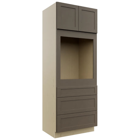 Fabuwood Galaxy Mocha OC3390S Tall Oven Cabinet Single, Front View