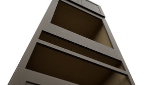 Fabuwood Galaxy Mocha OC3393D Tall Oven Cabinet Double, Detail View