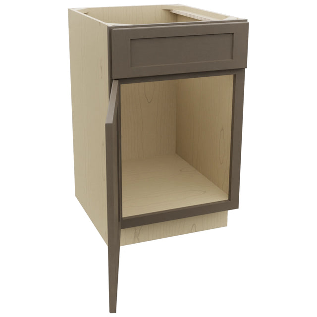 Fabuwood Galaxy Mocha SB21 Base Sink Cabinet, Open View