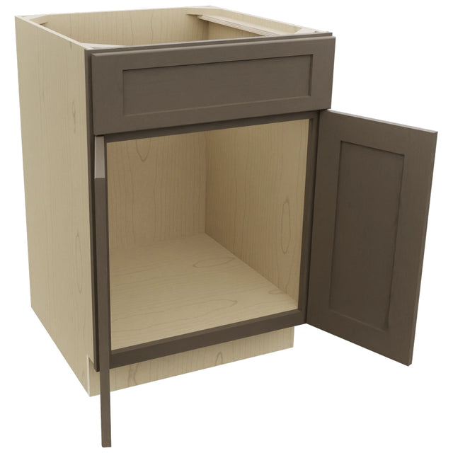 Fabuwood Galaxy Mocha SB24 Base Sink Cabinet, Open View