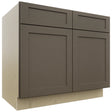 Fabuwood Galaxy Mocha SB39 Base Sink Cabinet, Front View