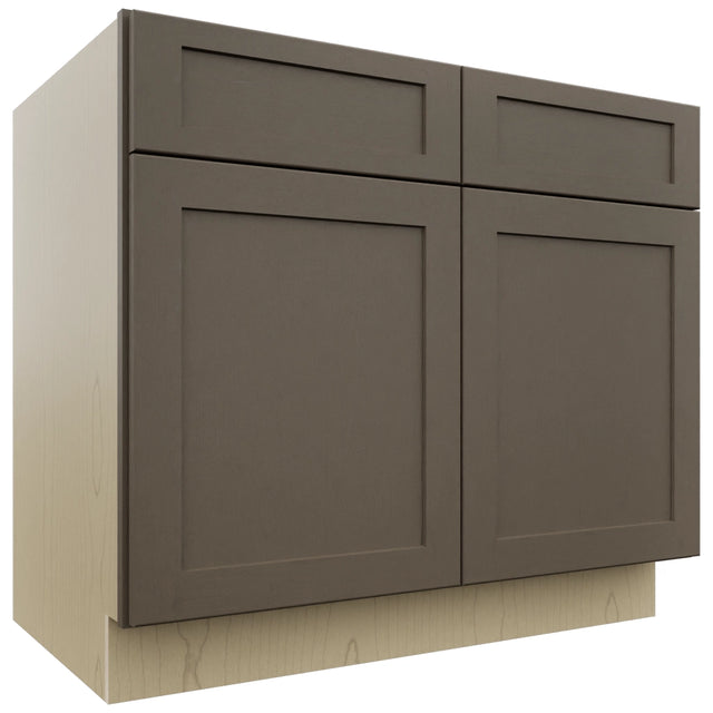 Fabuwood Galaxy Mocha SB39 Base Sink Cabinet, Front View