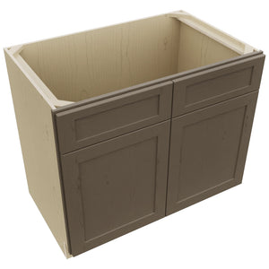Fabuwood Galaxy Mocha SB39 Base Sink Cabinet, Top View