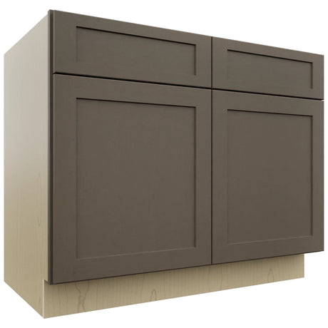 Fabuwood Galaxy Mocha SB42 Base Sink Cabinet, Front View
