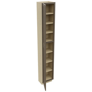 Fabuwood Galaxy Mocha TP151296 Tall Pantry Cabinet, Open View