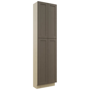 Fabuwood Galaxy Mocha TP241293 Tall Pantry Cabinet, Front View