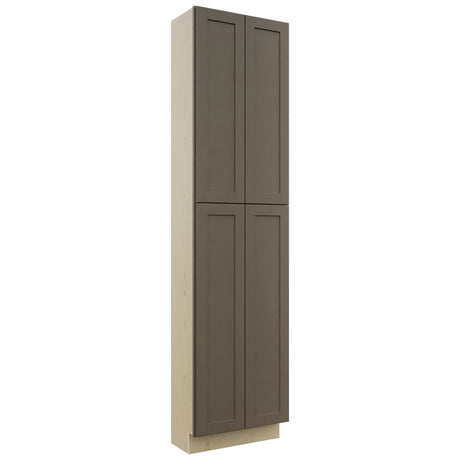 Fabuwood Galaxy Mocha TP241296 Tall Pantry Cabinet, Front View