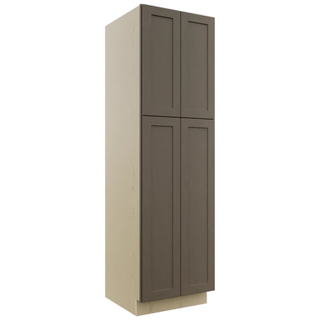 Fabuwood Galaxy Mocha TP242484 Tall Pantry Cabinet, Front View