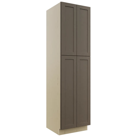 Fabuwood Galaxy Mocha TP242490 Tall Pantry Cabinet, Front View