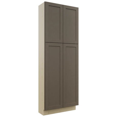 Fabuwood Galaxy Mocha TP301284 Tall Pantry Cabinet, Front View