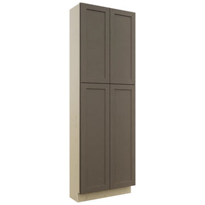 Fabuwood Galaxy Mocha TP301290 Tall Pantry Cabinet, Front View
