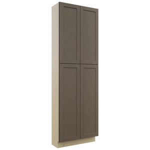 Fabuwood Galaxy Mocha TP301293 Tall Pantry Cabinet, Front View