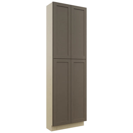 Fabuwood Galaxy Mocha TP301296 Tall Pantry Cabinet, Front View