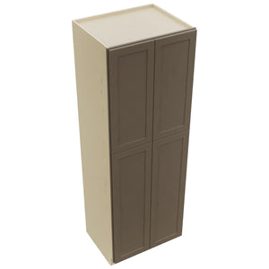 Fabuwood Galaxy Mocha TP302490 Tall Pantry Cabinet, Top View