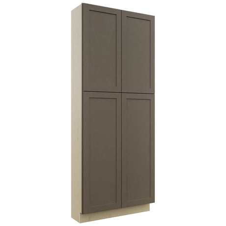Fabuwood Galaxy Mocha TP361290 Tall Pantry Cabinet, Front View