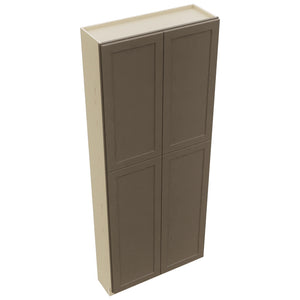 Fabuwood Galaxy Mocha TP361293 Tall Pantry Cabinet, Top View